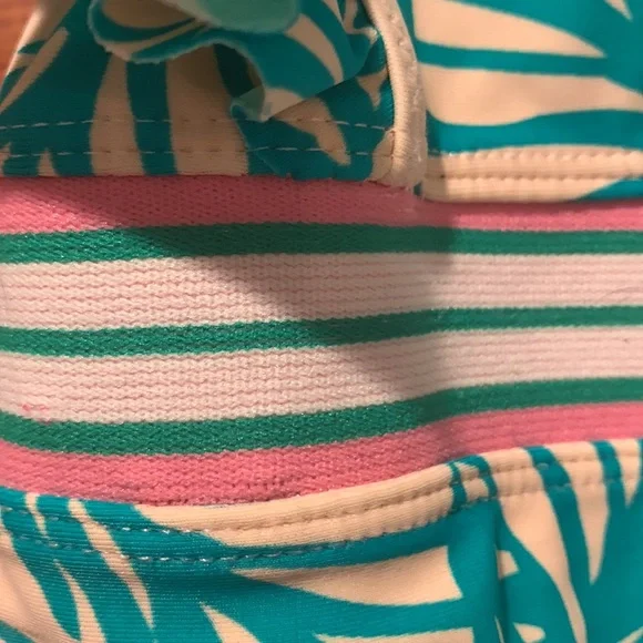 Shade Critters Swimsuit - Pink and Green Palm Tree - Picture 7 of 7